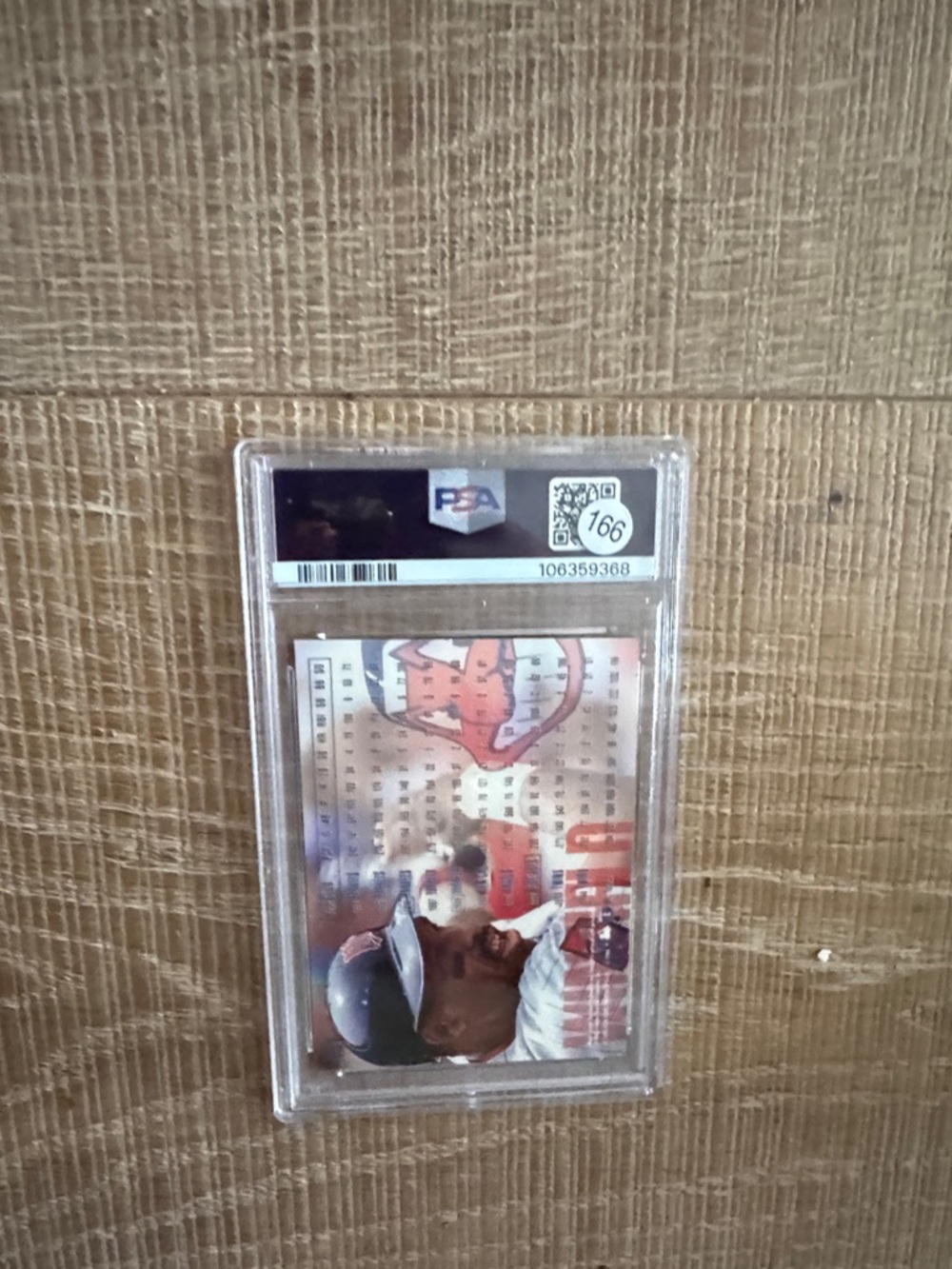 Topps Clear Baseball Card Display Case - Transparent